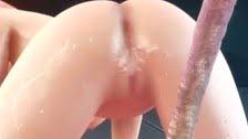Anal 3D Hentai Orgasmo