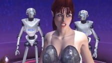 Hermosa nena teniendo sexo con Gladiadores