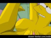 Marge Follando con Homero como toda una nena arrecha que es