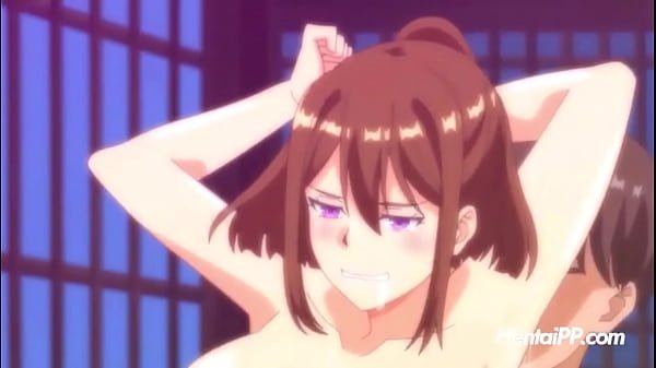 Brunette Una jovencita peliroja con grandes tetas Hentai