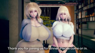 Las putitas del vecino: mamadas y sexo oral [Hentai]