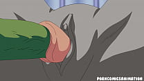 Verga verde y gatita puta