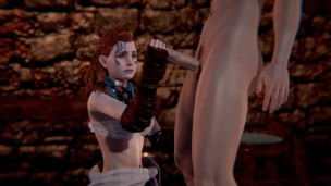 Orgía 3D animada con Aloy: Anime XXX sin censura