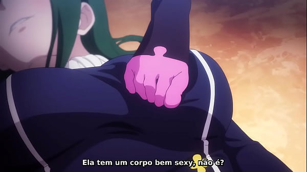 Chica anime hentai recibiendo puñetazos de otra chica anime en un mundo de fantasía