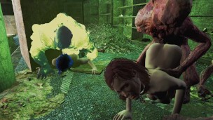 Crímenes bestiales en un mundo postapocalíptico: hentai de Fallout 76