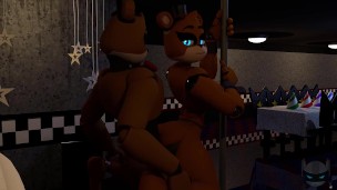 FNAF xxx: Compilación de anime 3D con acción porno