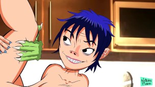Parodia de porno Gorillaz – Noodle y Murdoc