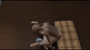 Hombre ayuda a abuelo a tener relaciones con abuela Anime 3D